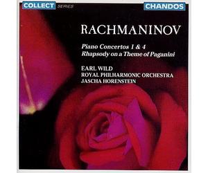 Earl Wild - Rachmaninov: Piano Concerto 1, 4, Paganini Rhapsody