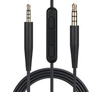 EARLA TEC Replacement Audio Cable Cord, Aux Wire 3.5mm to 2.5mm for Bose 700 QuietComfort QC45 QC35II QC35 QC25 OE2 Soundtrue Headphones with in line Mic Volume Control