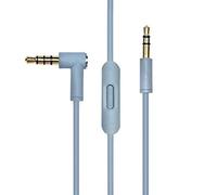 EARLA TEC Replacement Audio Cable Cord Wire with in line Microphone and Control for Beats by Dr Dre Headphones Solo Studio Pro Detox Wireless Mixr Executive Pill (Grey)