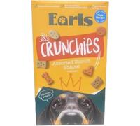 Earls Assorted Dog Biscuits 500g | Adult Dog Treats | Crunchy Mixed Biscuit Snacks with Vitamins A, D & E, Omega 3 & Minerals | No Artificial Flavourings or Preservatives, Crunchies
