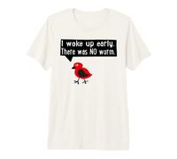 Early Bird Design - Grumpy in the Morning Gift Premium T-Shirt