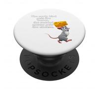 Early Bird Gets the Worm the Second Mouse Gets the Cheese PopSockets Adhesive PopGrip