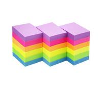 Early Buy 1.5x2 Inch Sticky Notes 1800 Sheets, 6 Bright Colors 18 Pads