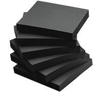 Early Buy 3x3 Sticky Notes Color Self-Stick Notes 6 Pads/Pack (Black)