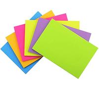 Early Buy 4x6 Inch Large Sticky Notes 270 Sheets, 6 Assorted Bright Colors
