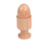 Early Childhood Education Toys - Beech Wood Rattles Set | Wooden Maracas Cube Egg Round Cup Learning Aids | Sensory Development Teaching Tools for Ages 0 to 3 Home