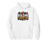 Early Childhood Educator Alphabet Blocks Abc Foundation Pullover Hoodie