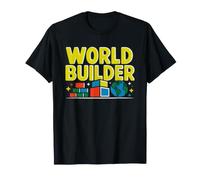 Early Childhood Educator Crayon Rainbow Colorful World T-Shirt