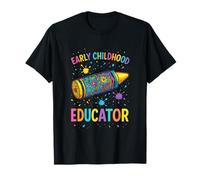 Early Childhood Educator - Dedicated Teacher Design T-Shirt