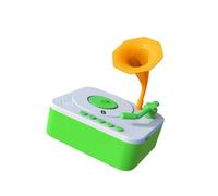 Early Childhood Phonograph With Learning Cards Music And Storytelling Toy Toddler Gramophone ABS Audiobooks Player Toddler Music Player