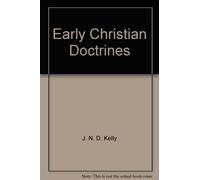 Early Christian Doctrines