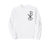Early Church Chi Rho Symbol - Christian Christogram Sweatshirt