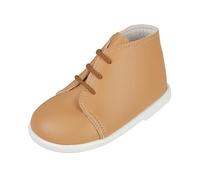 EARLY DAYS Baypods, Toddler Booties with Hard Sole, Baby Boys & Girls First Walking Boots with Anti-Slip Sole, First Walkers, Camel, 4 UK Child