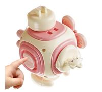 Early Education Activity Ball - Grasping Ball Toy | Six-Sided Cube Activity Toy | 180+ Character Dynamic Early Education Sensory Tòy For, Multi-Functional Development Tool
