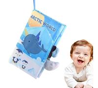 Early Education Activity Books - 40g Lightweight Stroller Hanging Sensory Strap 3D Tail Attachment Interactive Plush Material Washable Plush Material | Travel Gift for Boys
