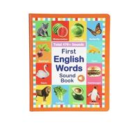 Early Education Toys English Sound Book For Babies First Learning Interactive Audio Book For Toddlers Age 0 6 Years Tyj680 (Orange, 30x25cm)