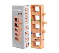 Early Educational Toy,Fine Motor Skills Early Learning,Wooden Beading Puzzle Toy | for Preschoolers Children Over 3 Years Old Bedroom Kindergarten Home Travel