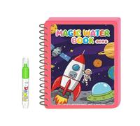 Early Educational Water Coloring Book Reusable Magical Drawing for Kids with Pen Reusable Magical Kids Art Supply