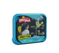 Early Fun All Surface Junior Swingball Set, For ages 3+, Introduction to Swingball, Foam Ball and little hands bats, Tangle Free Top Spinner, All
