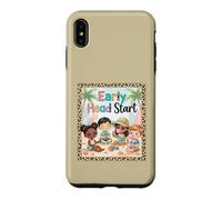 Early Head Start Leopard Print Children On The Beach Case for iPhone XS Max