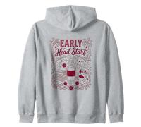 Early Head Start Teacher Education Kids Learning Daycare Zip Hoodie