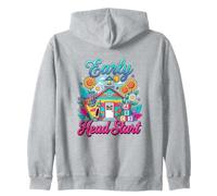 Early Head Start Teacher Student Kids Learning Zip Hoodie