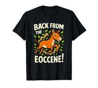 Early Horse Hyracotherium Back From The Eocene Paleontology T-Shirt