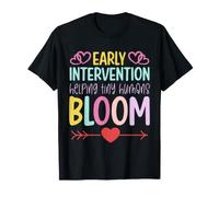 Early Intervention Helping Tiny Humans Bloom Design T-Shirt