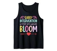 Early Intervention Helping Tiny Humans Bloom Design Tank Top