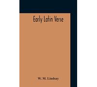 Early Latin Verse