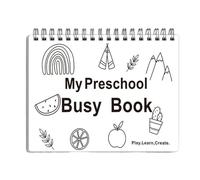 Early Learning Activity Book - Creative Workbook for , Educational Exercises to Build Skills | Exercise Workbook, Educational Toy, Exciting Puzzles, Assignment