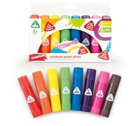 Early Learning Centre ELC Rainbow Paint Sticks Paint Pens Mess Free Drawing Art For Children 3 Years+ Painting Early Learning Toddlers Kids Gift Creativity
