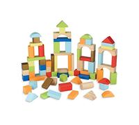 Early Learning Centre ELC Wooden Bricks For Children Wooden Toy Toddler Building Blocks Toys Kids Bricks Learn & Play 2-36 Months