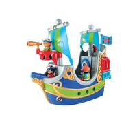 HappyLand Early Learning Centre Fairy Tale Pirate Ship For Children From 2 To 5 Years Imagination Playset Pirate Boat Children Boat Playset Gift Water Play Ahoy Toys Elc Toys