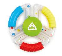 Early Learning Centre Sensory Shakers Rattle for 6 - 24 Months, Pastel Plush Floral Insect Baby Rattle