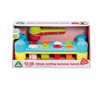 Early Learning Centre Shape Sorting Bench From 12 To 36 Months - Shapes Kids Activity Toy