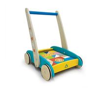 Early Learning Centre Wooden Toddle Truck and Bricks With Blocks for Children From 1 Year - ELC Toddler Walker