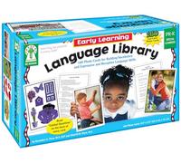 Early Learning Language Library, Grades Pk - K: 160 Photo Cards for Building Vocabulary and Expressive and Receptive Language Skills