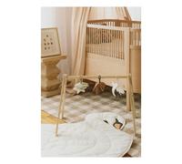 Early learning mat with 3 hanging toys Swans White one size