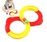 Early Learning Race Game - Ball Track Toy Style, Fine Motor Training Kit | Interactive Rolling Toy for Children Development, Educational Activity Set with Colorful Tracks for Play