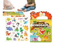 Early Learning Sticker Book, Interactive Cartoon Activity Set, Gentle with Engaging Stickers, Fine Motor Development Toy for Children, Educational Sticker Accessory, Road Trip Tool for Kids Preschool