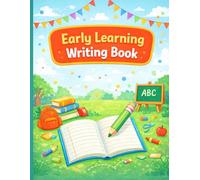 Early Learning Writing Book (120 Pages): Primary Ruled Notebook for Kindergarten & 1st Grade Students