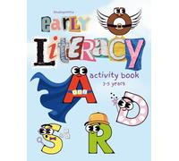 Early Literacy Activity Book - Superhero Edition (3-5 year olds)