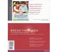 Early Literacy in Preschool and Kindergarten: A Multicultural Perspective, Pearson eText -- Access Card