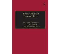 Early Modern English Lives: Autobiography and Self-Representation 1500-1660