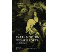Early Modern Women Poets: An Anthology. Stevenson 9780199242573 Free Shipping<|