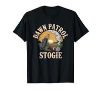 Early Morning Golfer Who Lights Cigar Before First Hole Dawn T-Shirt
