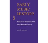 Fenlon - Early Music History Studies in Medieval and Early Modern Mus - N555z