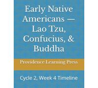 Early Native Americans - Lao Tzu, Confucius, & Buddha: Cycle 2, Week 4 Timeline (Cycle 2 Timeline)
