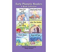 Early Phonetic Readers: 6 Book Collection